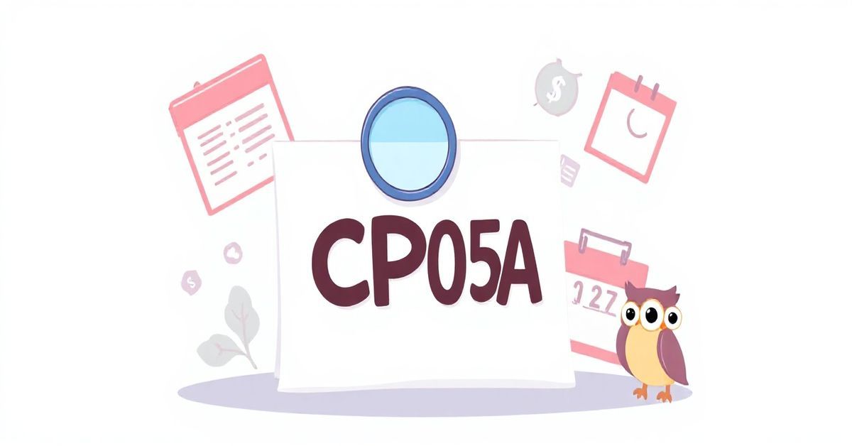 CP05A Notice: Info Verification | Expert Guide