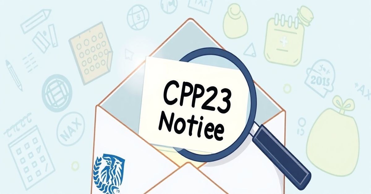 What is a CP23 Notice? | Simple Tax Explanation