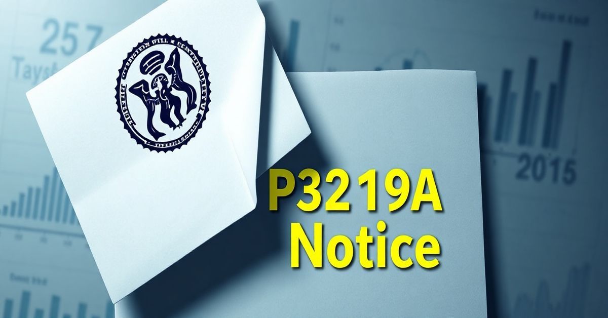 What is a CP3219A Notice? | Tax Expert Explains