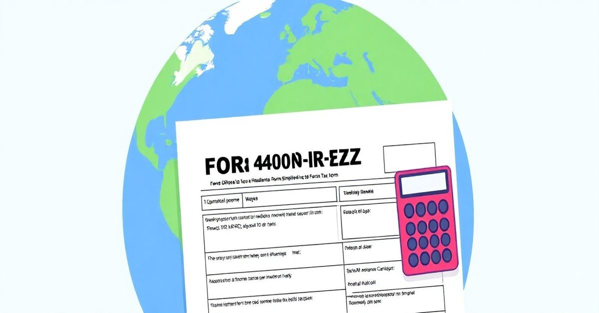 Form 1040-NR-EZ Explained | Simple Tax Guide