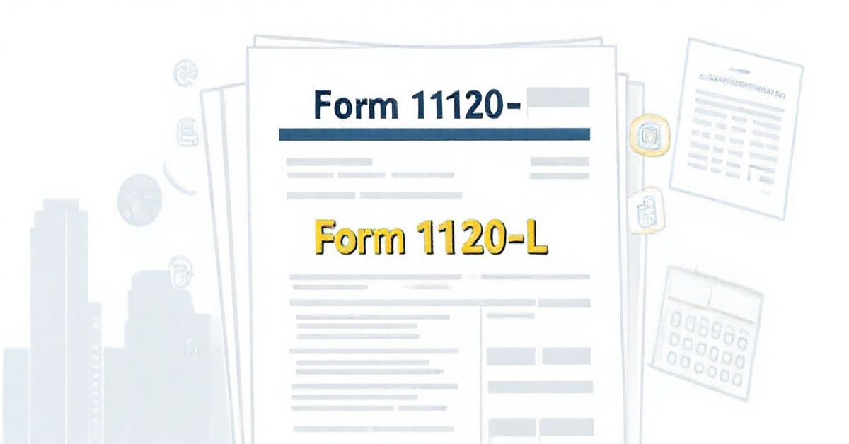 Form 1120-L: Life Insurance Tax Return | Expert Guide