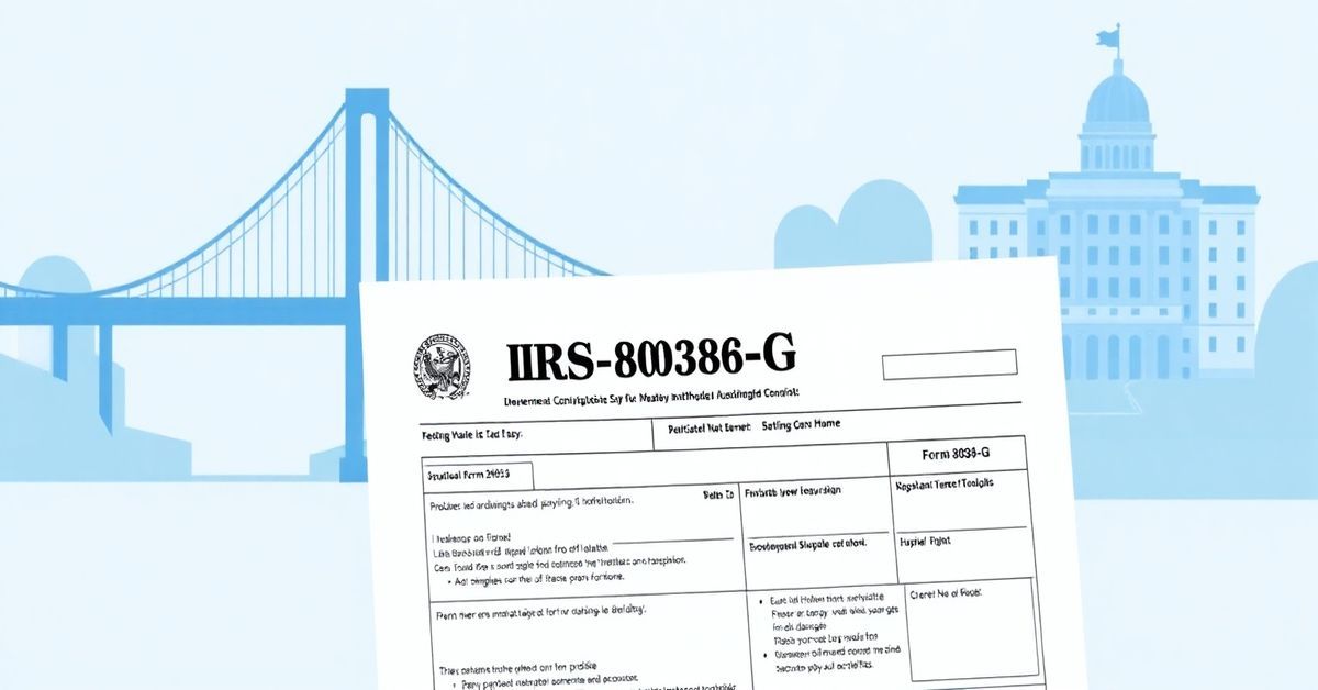 Form 8038-G: Tax-Exempt Bond Info | Explained