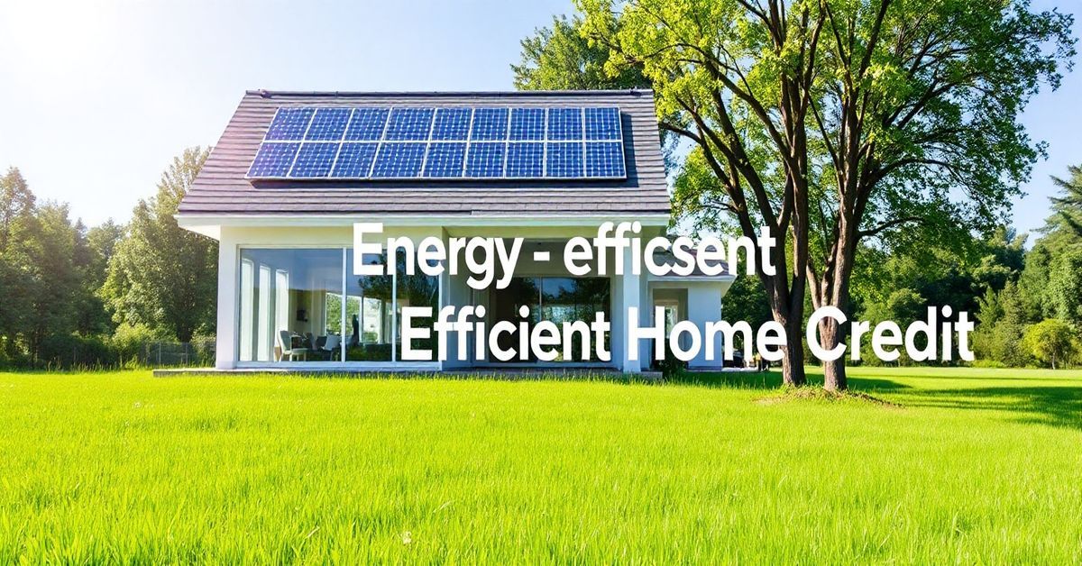 Form 8908: Energy Efficient Home Credit Explained