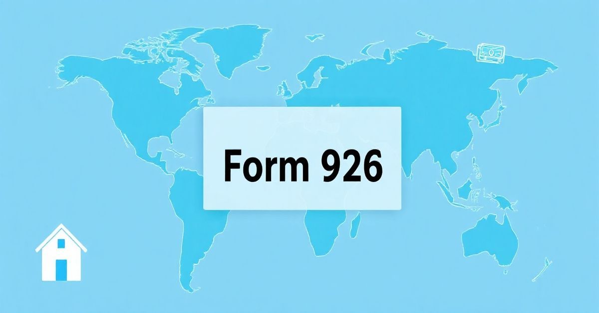 Form 926 Explained | Transfer Property to Foreign Corp