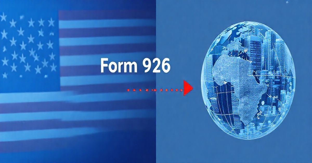 Form 926: U.S. Transfer to Foreign Corp | Explained