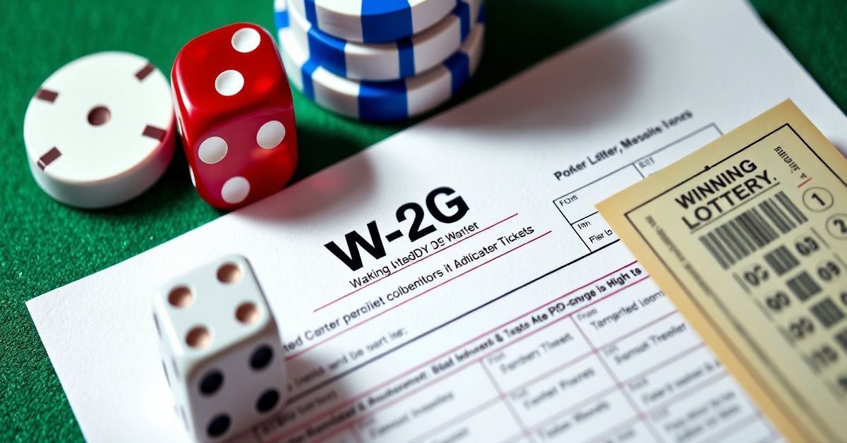 Form W-2G: Gambling Winnings | Expert Tax Guide