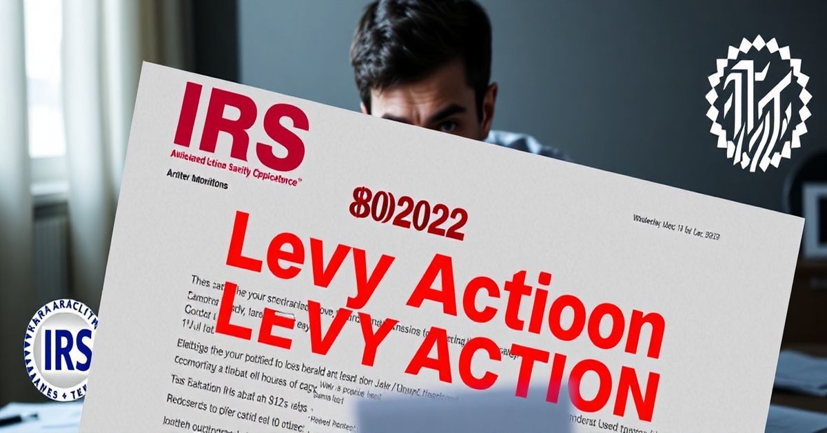 Letter 2802C: IRS Levy Warning | Expert Guide